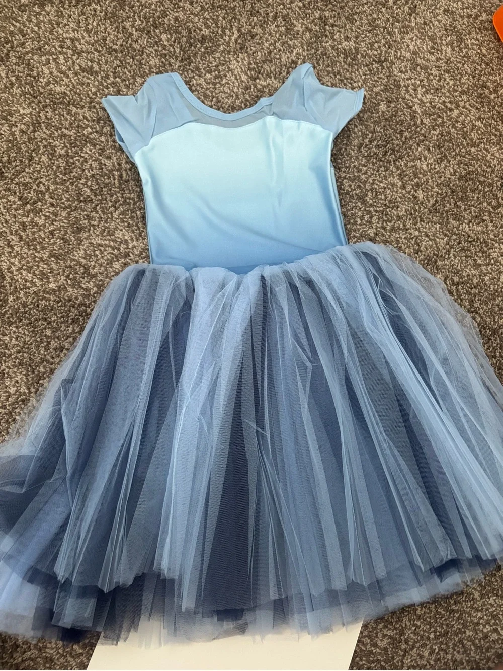 Blue Ombre Tulle Princess Costume Dress - Kids 4/5
